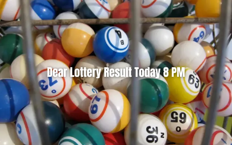 dear lottery result today 8 pm