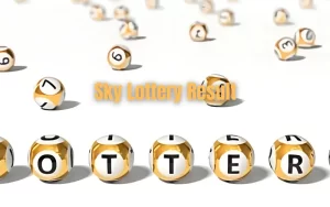 sky lottery result